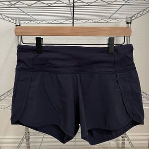 Lululemon Run Times Short, 4 in inseam, size 4